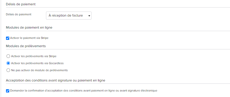 stripe et gocardless